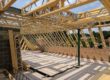 Réalisation SFCI-Charpentes : charpente en structure poutre POSI MiTek France, la poutre innovante et résistance pour tou svos projets de construction.